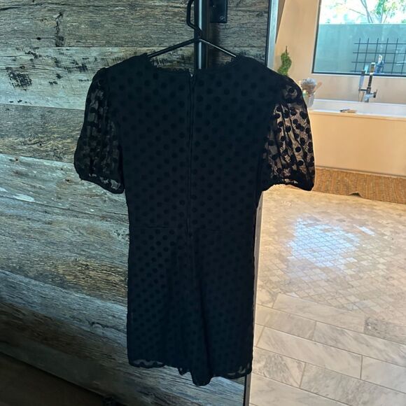 SPEECHLESS Puff Sleeve Body-con Dress In Black - Picture 4 of 7